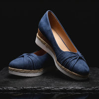 Elise Suede Wedges
