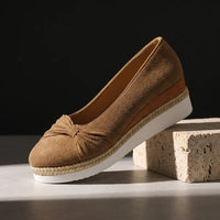 Elise Suede Wedges