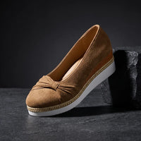 Elise Suede Wedges