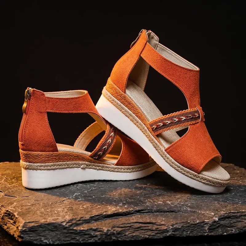 India Espadrille Wedges