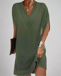 Amélie | Elegant Dress with V-Neck