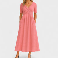 Lori | Elegant Wrap-Style Dress