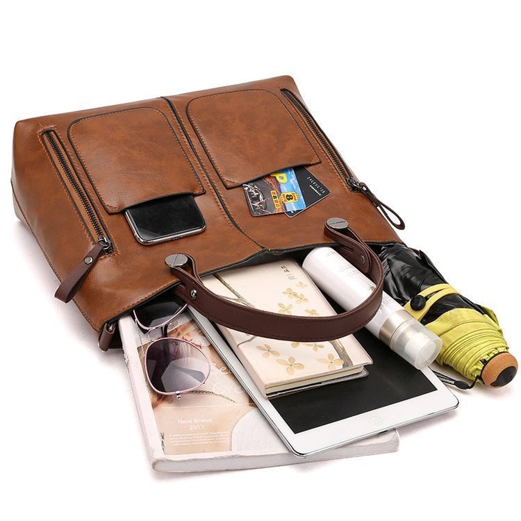 Winslet - Iconic Retro PU Crossbody Handbag