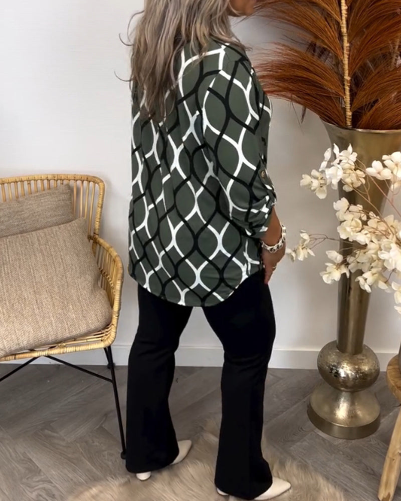 Jennifer | Casual Blouse with Long Sleeves