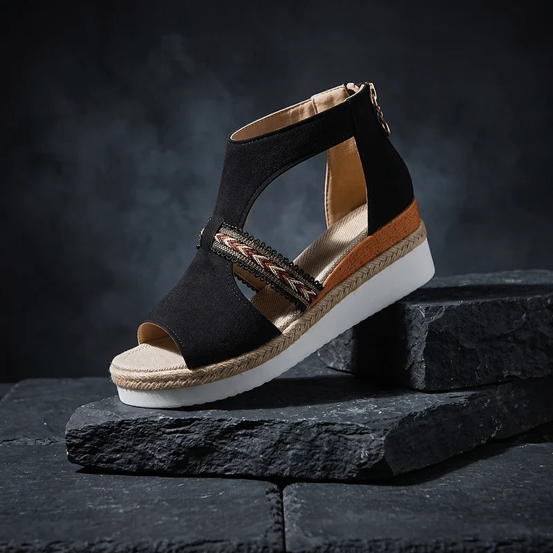 India Espadrille Wedges