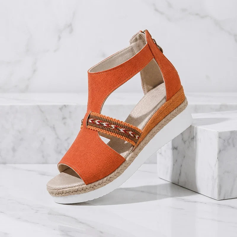India Espadrille Wedges