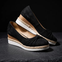 Elise Suede Wedges