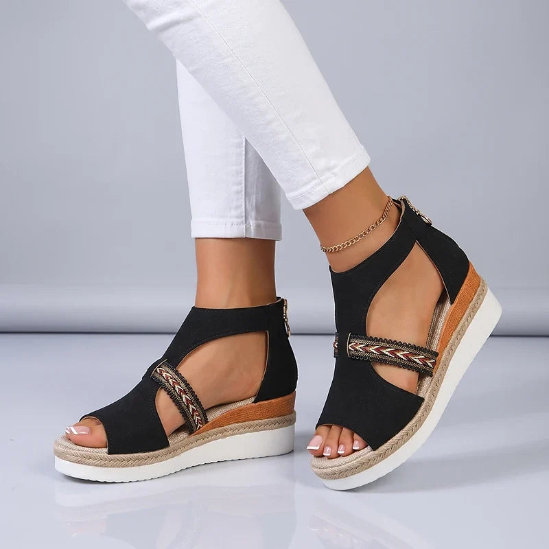 India Espadrille Wedges
