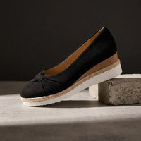 Elise Suede Wedges