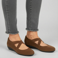 Angel | Comfy Closed Wedge Slip-On Shoes