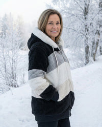 Beverley | Colorblock Plush Jacket