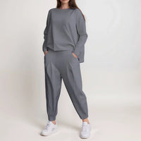 Lisa | Comfortable Two-piece Set with Round Neckline