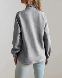 Natalie | Blouse with Ruffles