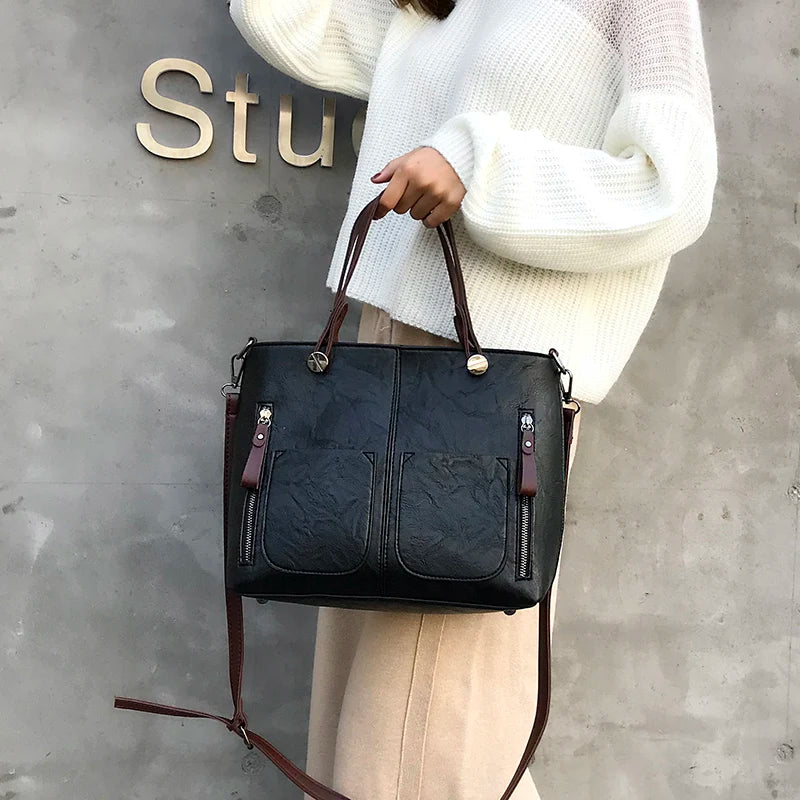 Winslet - Iconic Retro PU Crossbody Handbag