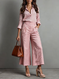 Capri - linen 2-piece set