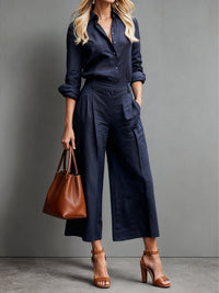 Capri - linen 2-piece set