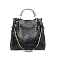 Luna | Floral Embossed Handbag Set