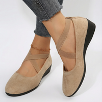 Angel | Comfy Closed Wedge Slip-On Shoes