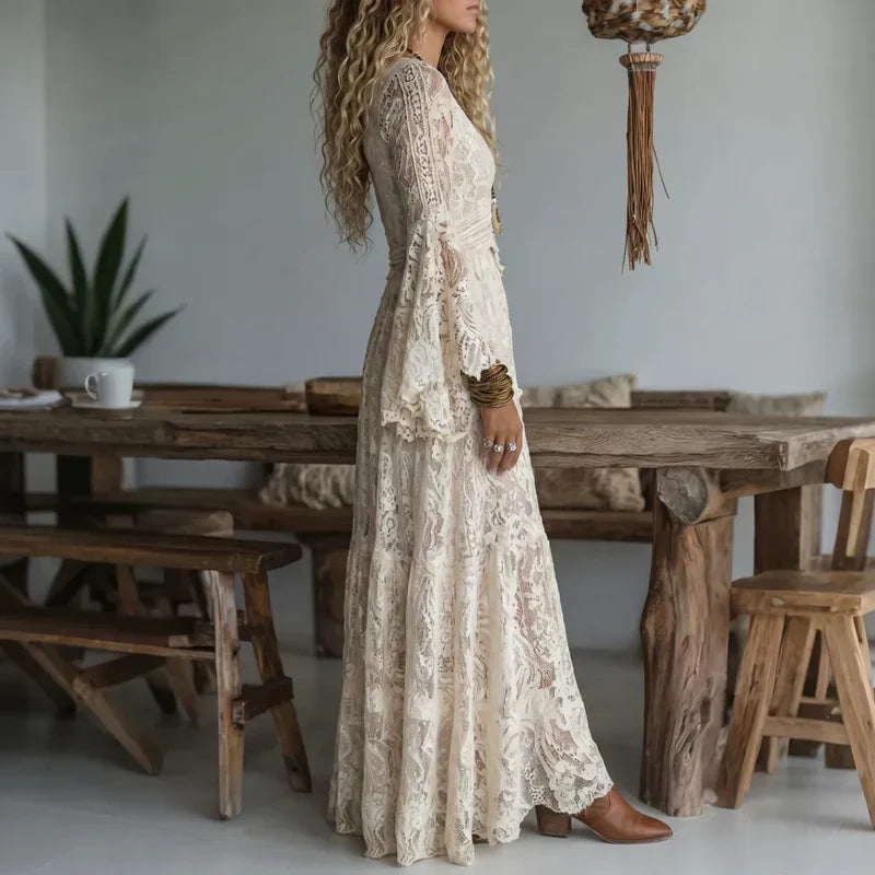Mila - maxi vintage dress